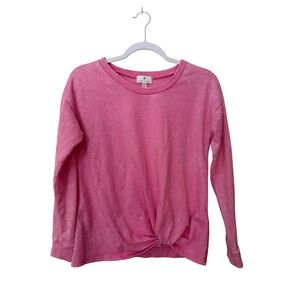 Socialite Pink Long Sleeve Top